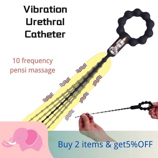 Penis Plug Urethral Vibrator Sex Toys For Men Adult Horse Eye Dilators Plug Stimulator