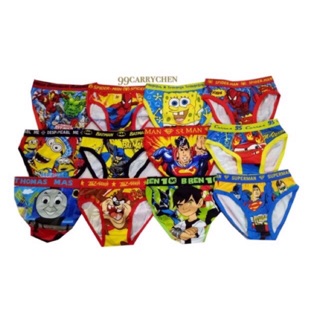 COD☑️12Pieces Character Kid's/Boy's Underwear Briefs 5---7yrs One design per pack