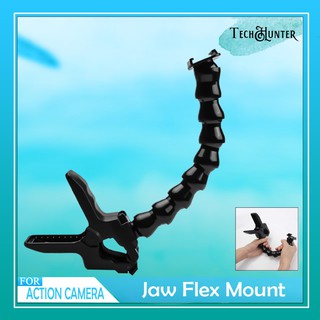 Jaw Flex Mount Goose Neck For GoPro, SJCAM, Other Action Cameras