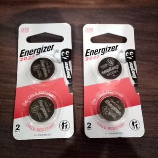Coin Battery 2pack Energizer CR2032