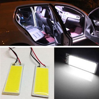 LED Panel Auto Car Interior Reading Plate Light 2pcs set
