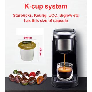 Mini American Capsule Coffee Maker k-cup Household Tea Brewer Tea Milk Kettle Capsule Coffee kcup scented tea
