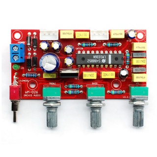 ✔Module Volume Control DIY Tone Board Kit Accessories Anti Noise Audio Amplifier HIFI Preamp Treble