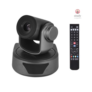 Aibecy Video Conference Camera Webcam 10X Optional Zoom Full HD 1080P Cam 52 Degree Wide Viewing Auto Focus with USB2.0 Remote Control for Business Meetings Rooms Recording Training