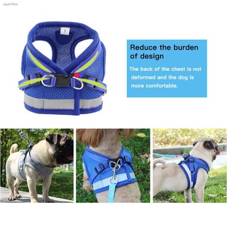 ✽Pet Harness Vest Reflective Leash Puppy Dog Cat Collar Adjustable Harness
