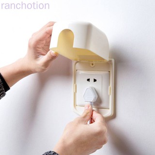 Practical Plastic Baby Anti-electrical Socket Cover Waterproof Dustproof Switch Protection Box (1)