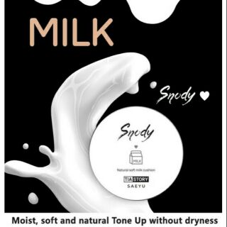 Snody Natural Soft Milk Cushion (SPF50+ PA++++) with Refill