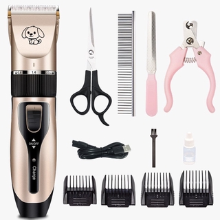 Professional Pet Cat Dog Hair Trimmer Grooming Kit Electrical Clipper Shaver Set Haircut