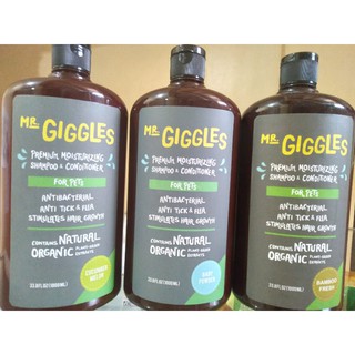 MR. GIGGLES - PREMIUM MOISTURIZING SHAMPOO AND CONDITIONER FOR PETS 1000ML