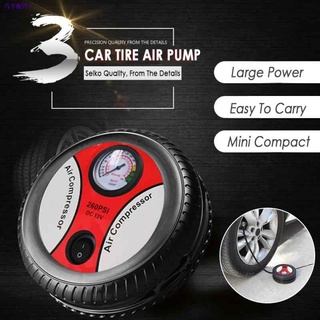 ✸❒◙Auto Pump Portable Mini Air Compressor DC12V Car Tire Inflator Air Pump Tire Pressure Monitor