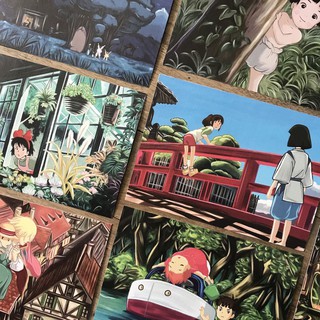 Lyrearts Ghibli Movies Postcard / Postcard 01 / 02