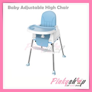 Baby Adjustable High Chair with Feeding Tray
