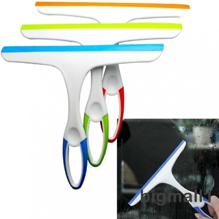BIGMALL-Home Glass Window Wiper Brush, Squeegee Shower Bathroom Mirror Car Cleaning Tools
