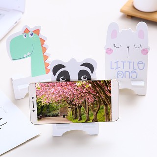 Wood Cute Cartoon Cellphone Stand Cp holder