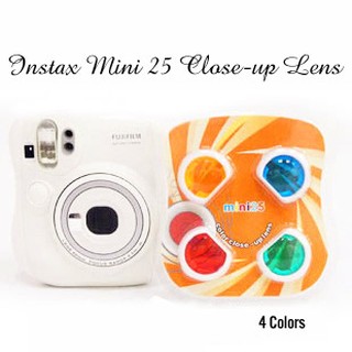 4 Colors Filter Close-Up Lens for Fujifilm Instax Mini 25 (1)