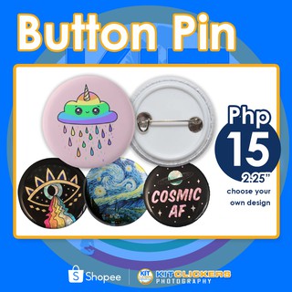 kit BUTTON PIN PERSONALIZED CUSTOMIZED OWN DESIGN BUTTON PIN