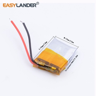 3.7V polymer lithium battery 401215 For MP3 MP4 60MAH Bluetooth headset small toy sound Bluetooth He