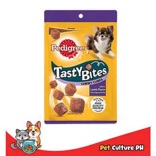 Pedigree Tasty Bites Dog Treats Chewy Cubes Lamb 50g
