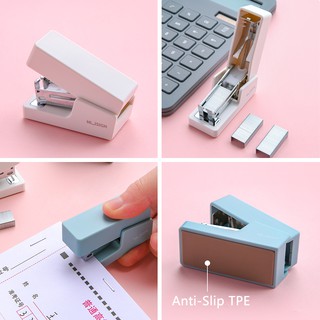 ✌♧❀Deli Mini Portable No. 12 Stapler Stapler School Office Supplies