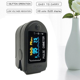 ❤COD❤ Finger Clip Pulse Oximeter Portable Oximeter Blood Oxygen Saturation Monitor (7)