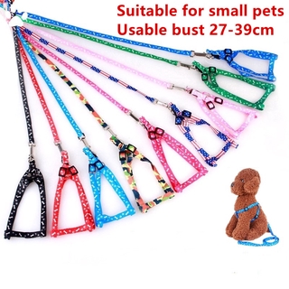 Color Printing Chest Print Cat Cat Rabbit Dog Chain Traction Rope Pet Traction Rope (1)