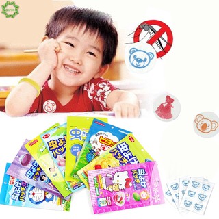 Creative Cartoon Outdoor Anti Mosquito Insect Smiley Repellent Sticker Baby Infant Care New