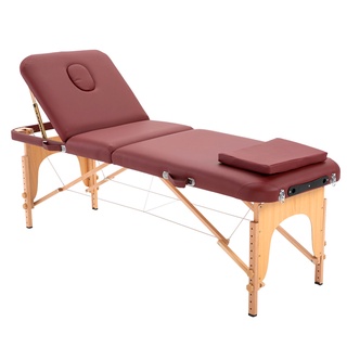 Folding massage table Massage Bed 3 Fold massage bed massage table table massage Massage chair Eye