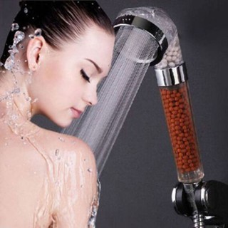 Turbo Pressure Shower Head Bathroom Hand Large Rainfall Water Saving Filter