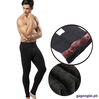 ▩Mens Thermals Long Johns Fleece Lined Winter Leggings Thick Leggings Warm Layer