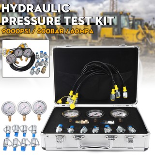 Excavator Hydraulic Pressure Gauge Diagnostic Test For Excavator Caterpillar Kit