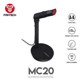 Fantech Microphone multi-platform mic for Laptop, pc and mobile - MC20