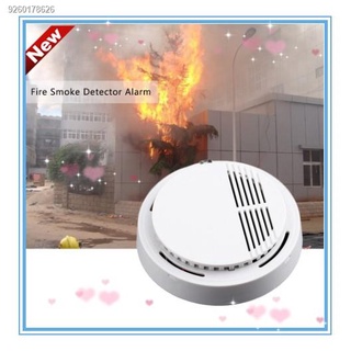 【Free Battery】 Photoelectric Sensitive Sensor Smoke Detector Fire Alarm For Family Guard