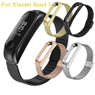 Mi band 3 Strap Metal for Xiaomi Mi Band3 Bracelet Metal (1)