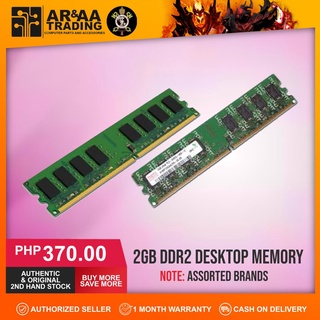 Memory Desktop 2gb ddr2 Assorted Brands
