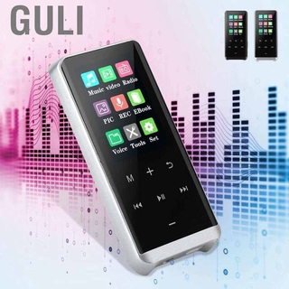 Guli Portable Bluetooth Mp3 Player with 1.8inch Touchscreen Mini Sports Mp4 Music