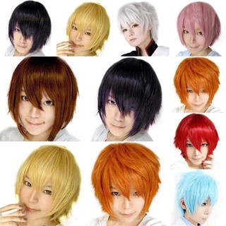 ♥BDF♥Fashion Short Wig Cosplay Party Costume Straight Wigs Full Wig Gift