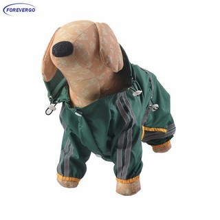 RE Newly Dog Raincoat Waterproof Rain Coat Clothes for Dogs Outdoor Walking Pets Rainy Wearing Clothing Hoodie Apparel