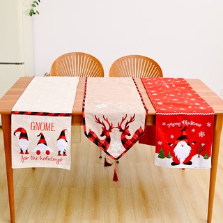 35*180cm Christmas Table Runner Table Cloth Table Cover Placemat for Home Decoration