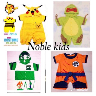 Romper For baby costume (Goko,Benten,ninja turtle,Pikatchu)