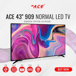 Ace 43" Full HD DIGITAL LED TV Black LED-909 (2)