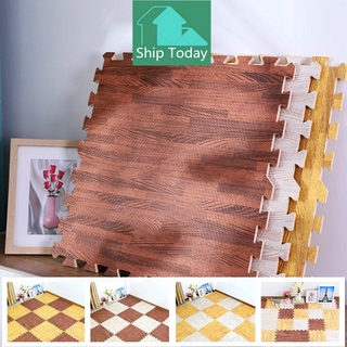 Puzzle Mat Child Foam Carpet Baby Crawling Mat / Home Splice Carpet/Wood Grain Foam Floor Mat/Puzzle Floor Mat
