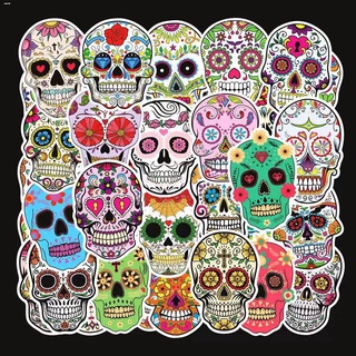 suitcase❀Perfect Fantasy horror Skull Cartoon Stickers For Suitcase Skateboard Laptop (2)