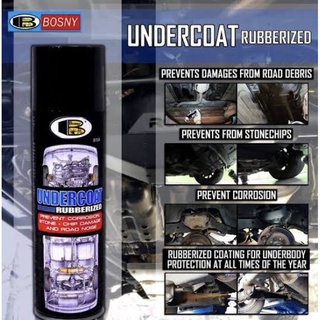 Bosny Car Undercoat Rubberized Spray