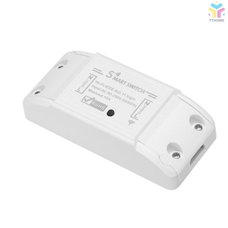 T&T Wifi Smart Switch Compatible with Amazon Alexa & for Google Home Timer 10A/2200W Wireless Remote (8)
