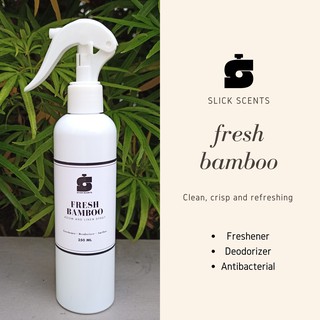 Slick Scents Antibacterial Room and Linen Spray (Fresh Bamboo)