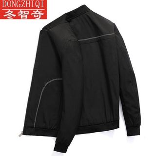 Men's Spring And Autumn Stand Collar Jacket