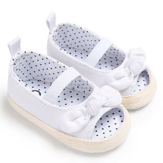 Baby Girls Soft Bottom Pram Crib First Walkers Summer Shoes (1)