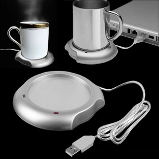 USB Insulation Coaster Heater Heat Insulation Coffee Cup Mug Mat Pad Coaster