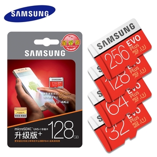 SAMSUNG Micro SD Card 128GB 64gb 32gb 256g high speed Class 10 U3 SDHC SDXC Microsd Memory Card 16gb For go pro/smart phone