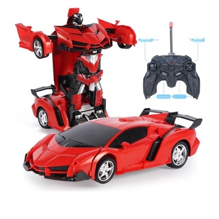 2 in 1 Remote Control Car Toy Deformable Car Toy USB Charging Remote Control Car Toy